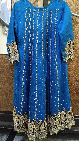 Formal long maxie with Embroidery work just 1 time use 4