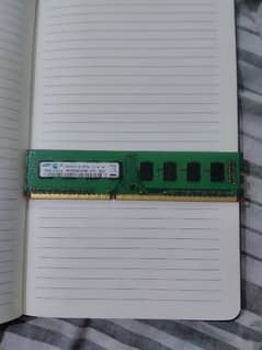 Samsung 2GB DDR 3  RAM STICK ORIGINAL