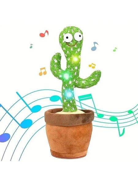 Dancing Cactus Plush Toy For Kids 5