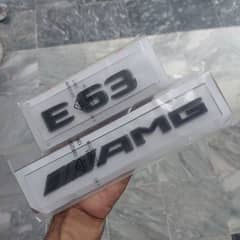 AMG Trunk Emblem 6.3 C63 E63 S63 C200 Mercedes Benz W204 W212