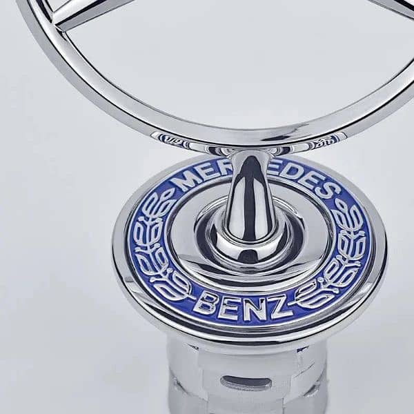 Mercedes W204 W212 W211 Bonnet Star C200 E200 Monogram Emblem Logo 2