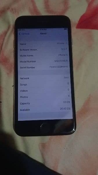 iphone 6 10 by 8 condition all ok pta ha 1