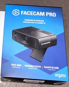 Elgato Facecam cam pro 4k 60fps