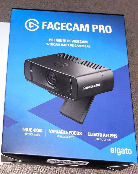 Elgato Facecam cam pro 4k 60fps 0