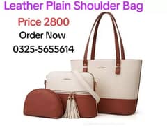 Leather Shoulder Bag