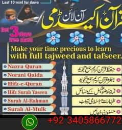 I am online Quran teacher.