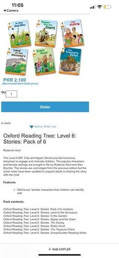 oxford english reading tree books