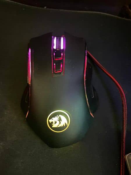 red dragon RGB griffin gaming mouse 0