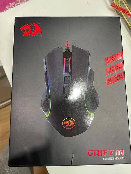 red dragon RGB griffin gaming mouse 1