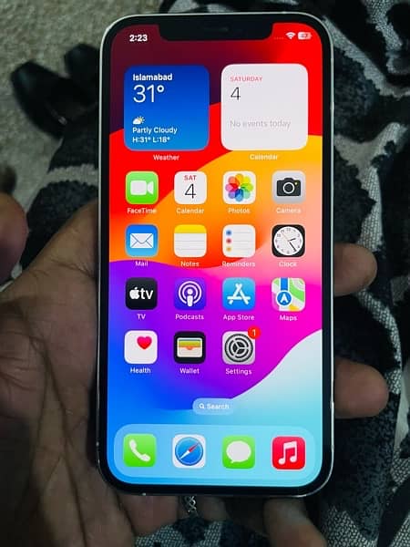 iphone 12 pro 128gb white non PTA 4