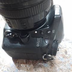 Nikon d7200 with lens 18 140