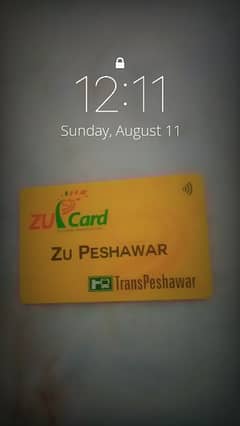 peshawar metro card