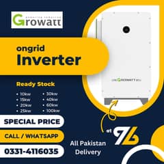 GROWATT- SOLIS  - INVEREX - HUAWEI - CROWN - Goodwe - Solar Inverter