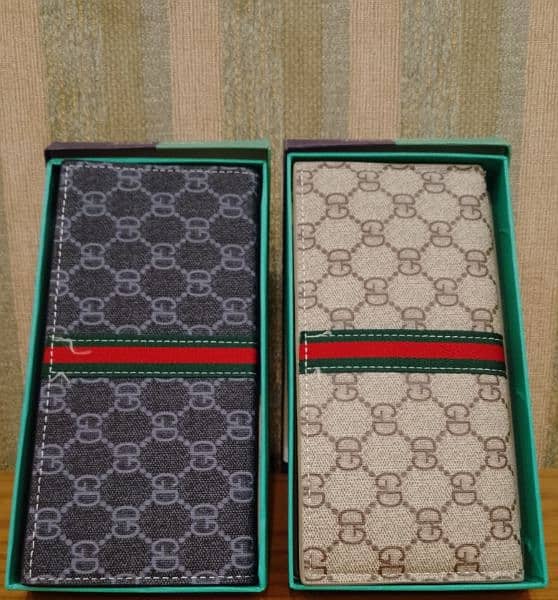 Gucci Men's and women's Leather Wallet and Clutch Collection 6