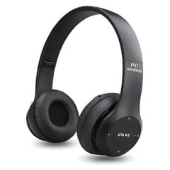 P 47 Wireless Headphones + Free Delivery All Over Pakistan