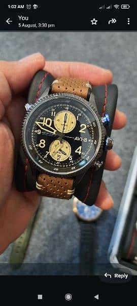 AVI8 
Ref 4080
HAWKER HUNTER DUKE CHRONOGRAPH 
43MM 
AVI-8 0