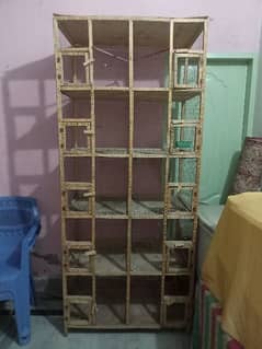 Birds wooden cage 10 poshan very strong