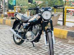 Suzuki Gs150SE 2022 Model Islamabad Number