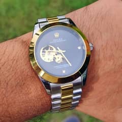 Golden Rolex with automatic dialler