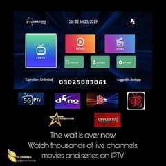 OPPLEX TV IPTV Live TV Channels / Android & Smart LED 03447809054