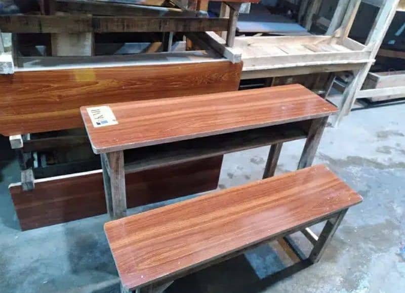 Student desk bench | Bench set | School | College | Different color 10