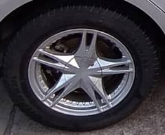 Alloy rims (5 nuts) 15 inch Lenso LS21 (6 1/2 JJ)