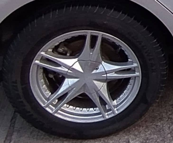 Alloy rims (5 nuts) 15 inch Lenso LS21 (6 1/2 JJ) 0