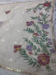 Home Hand made Scarf (دوپٹہ )