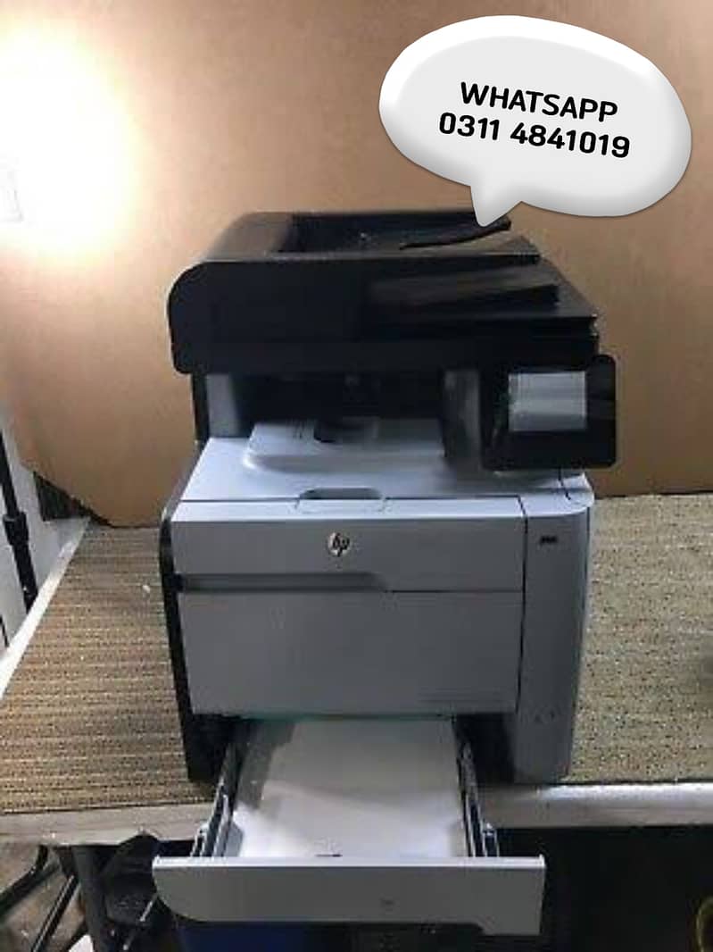 Colour 3in one hp laserjet 476dw 3