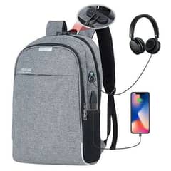 unisex Nylon Printed laptop Backpack