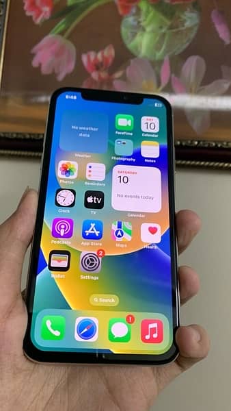 IPHONE X, 256 GB PTA APPROVED, FACE ID FAILED, KIT ONLY 1