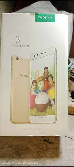 OPPO F3 4/64   with box