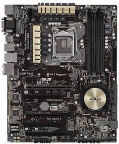 Asus Z97-A Gaming OC Mobo 4th gen with 256gb nvme and 2400mhz rams