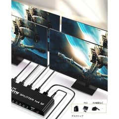 4K HDMI Splitter 1x4 Full HD HDMI distributor 4in1 out Video Amplifier