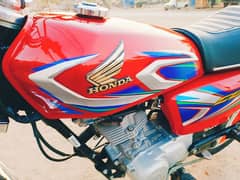 Honda CG125 2022 All Punjab Number Full Lamination