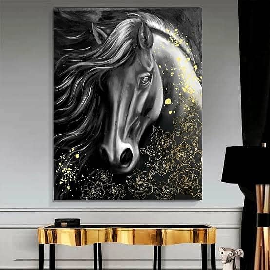 Horse Painting | Handmade Painting | Home Decor | Wall Decor 9