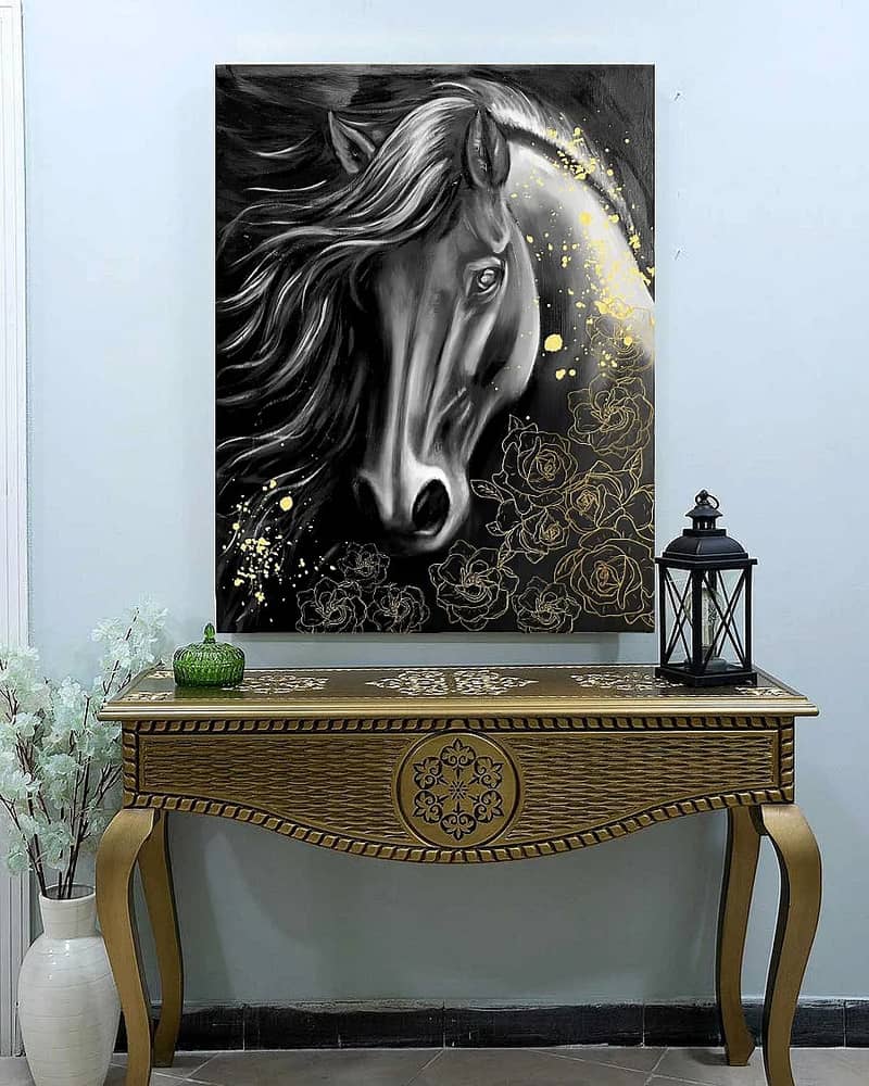 Horse Painting | Handmade Painting | Home Decor | Wall Decor 14