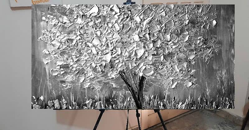 3d Textured painting | Handmade painting | home decor | wall decor 15