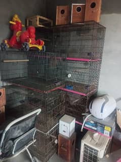 Two portion cages for sale very reasonable price