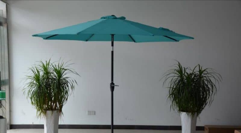 OUTDOOR GARDEN PARKING BENCH UMBRELLA IMPORTED SIDE POLE SENTER POLE 12