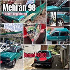 Mehran 98 Model Lahore Number