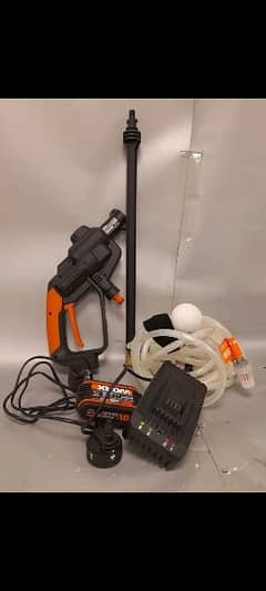 WORX CORDLESS HYDROSHOT PRESSURE CLEANER WG62 car washer