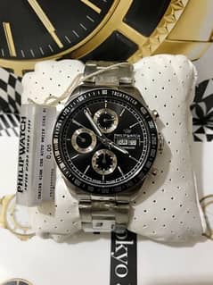 PHILIP-ORIGINAL SWISS MADE WATCH-AUTOMATIC CHRONO FUNCTION-RADO-ROLEX