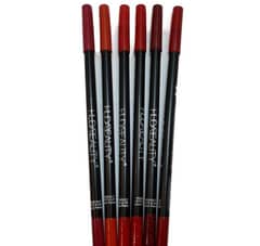 Pack of 6 waterproof lipliner, Lipstick pencil