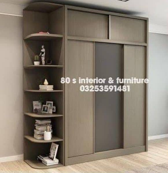 wall to wall wardrobe, sliding cupboard/armorie , storage wardrobe 1