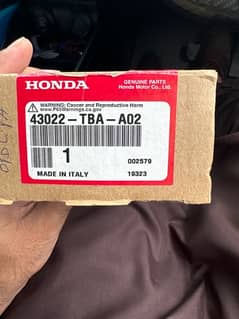 honda civic 2017-2019 front back break pads