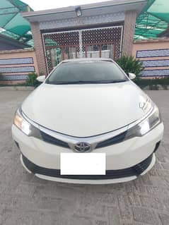 Toyota Corolla GLI 2016 color White  For Sale