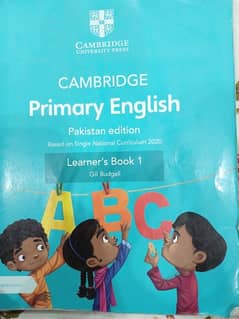 Cambridge Primary English Learner's Book 1