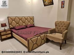 Double bed new good looking design