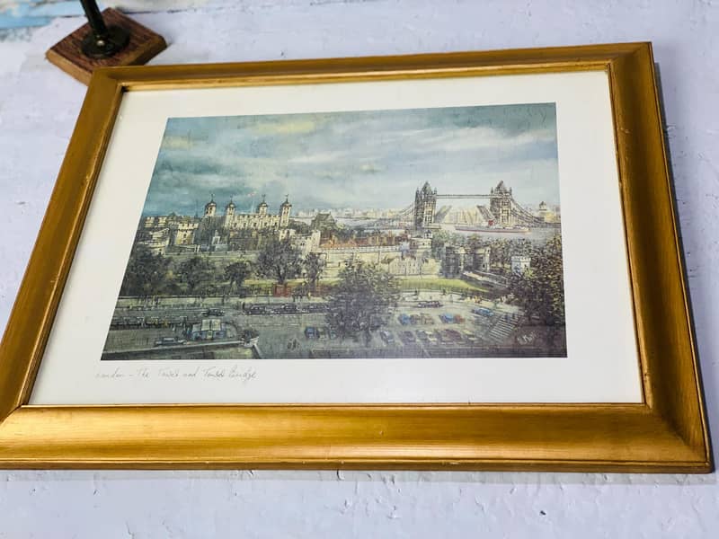 London Bridge painting & frames cheap price oil painting 6